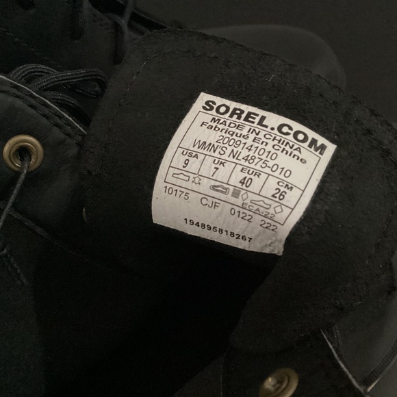 SOREL Hi-Line Waterproof Lace-Up Boot (Women) 9M - Picture 11 of 12